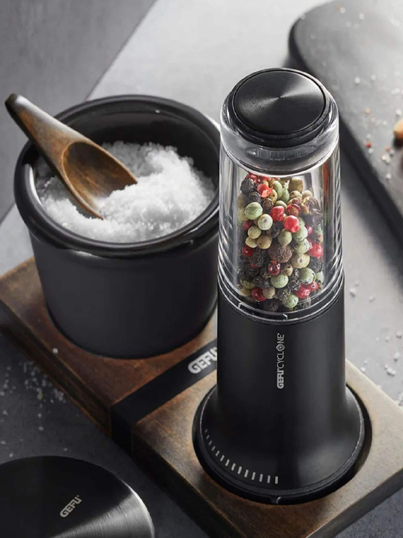 GEFU X-Plosion salt spice pot 150ml, imported from the UK