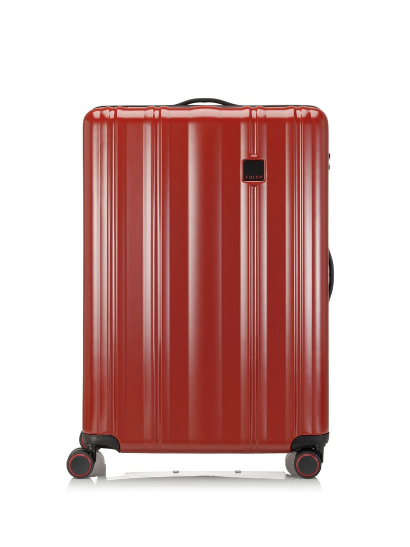 Tripp Red Retro III Large Suitcase ABS, imported from the UK