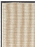 Asiatic Rugs Korra loop runner slate cream jute wool - British product