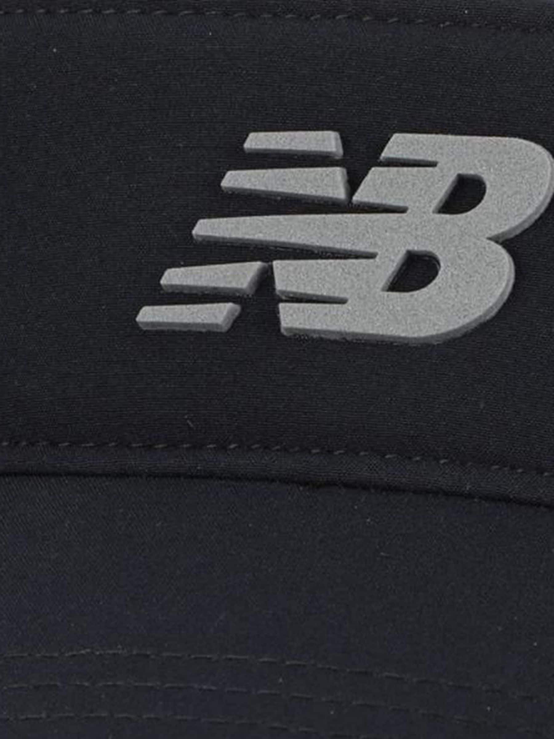 New Balance Performance Visor Black, imported from the UK