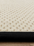 Asiatic Rugs Korra charcoal cream double loop rug (British brand)