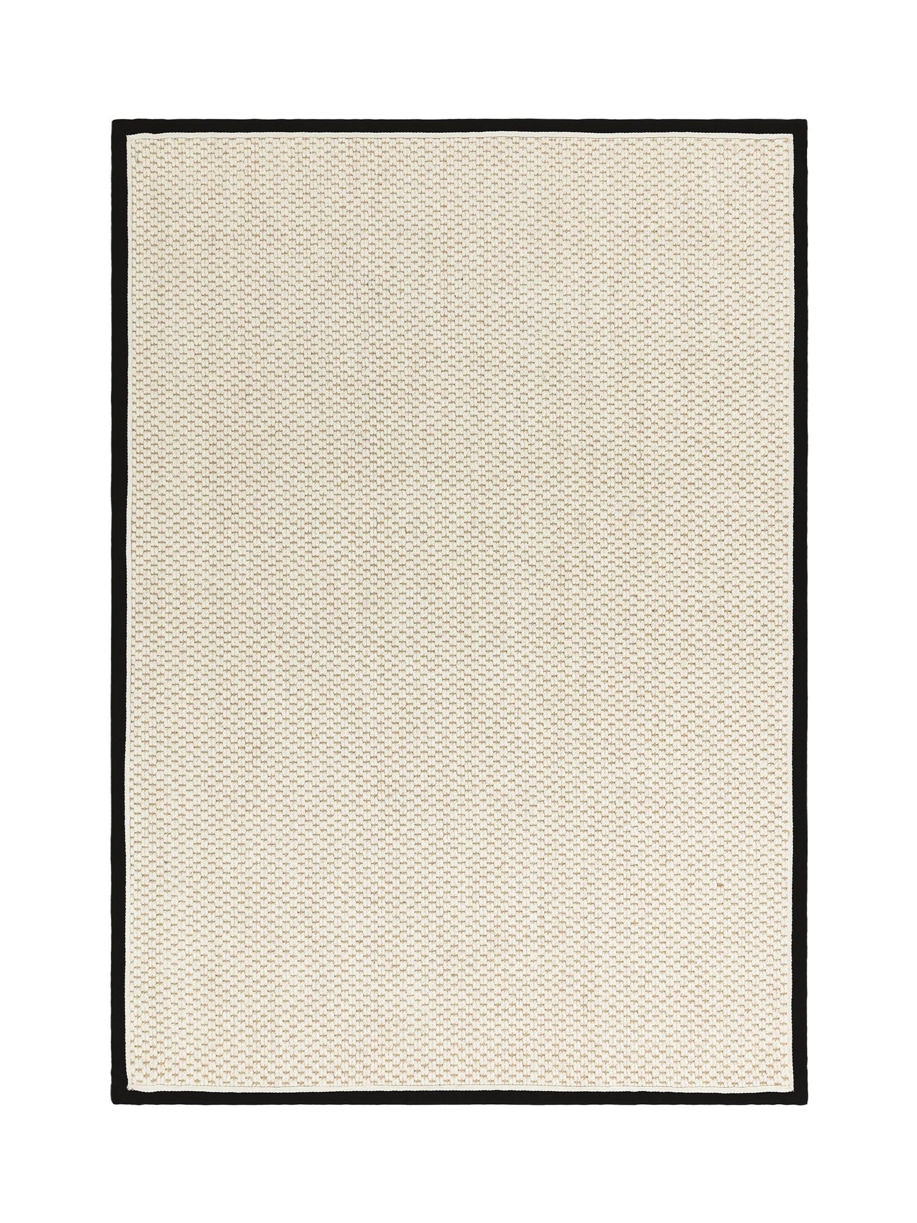 Asiatic Rugs Korra charcoal cream double loop rug (British brand)