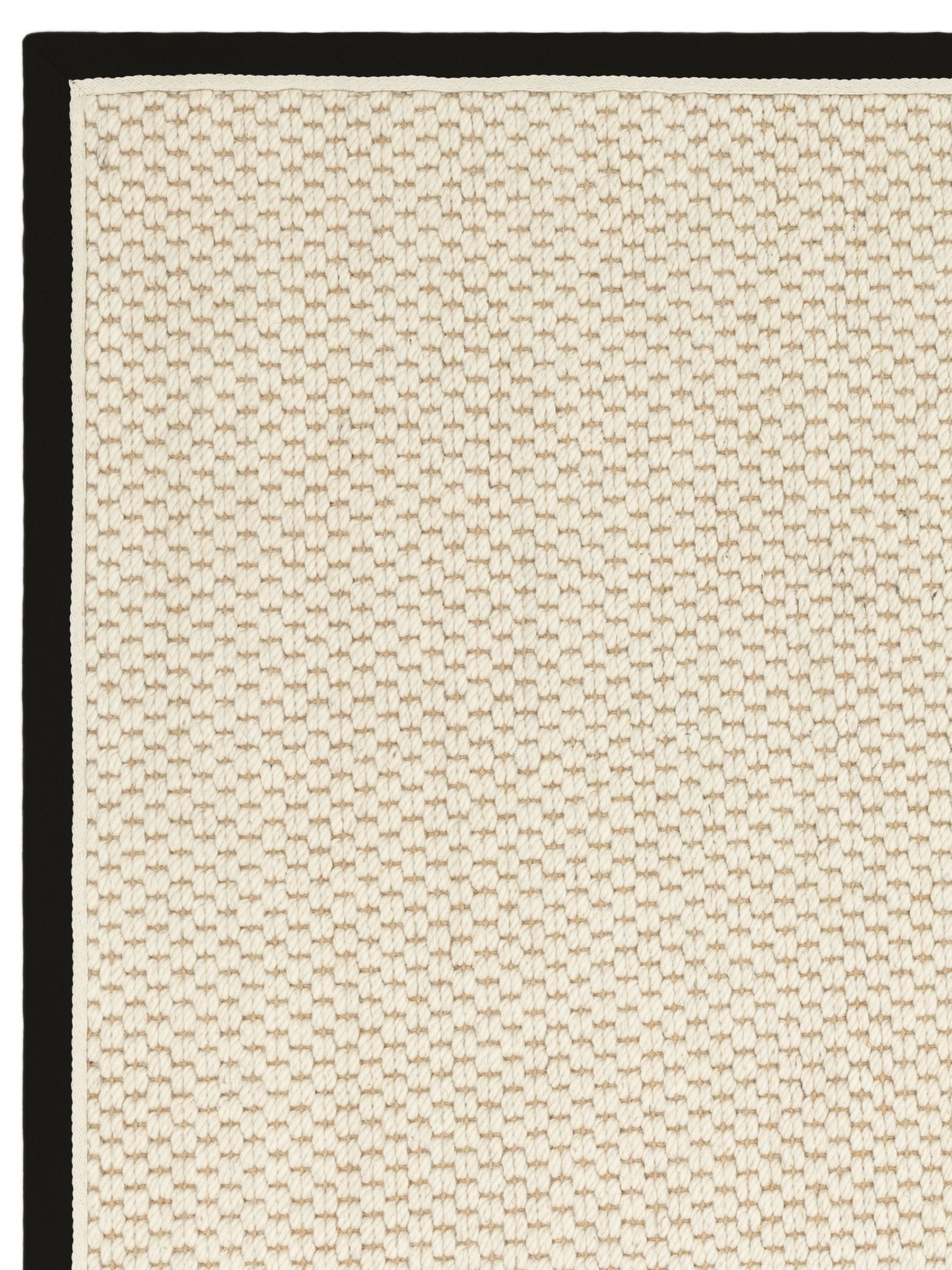 Asiatic Rugs Korra charcoal cream double loop rug (British brand)