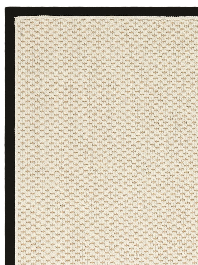 Asiatic Rugs Korra charcoal cream double loop rug (British brand)