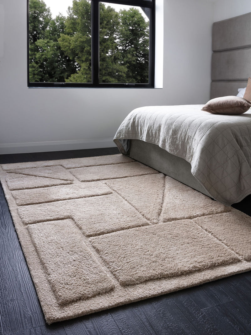 Asiatic Rugs Sand Horizon rug in a tonal landscape design (British brand)