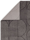 Asiatic Rugs Charcoal Muse Swirl Rug 160x230cm - British product