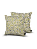 Prestigious Textiles outdoor cushions citrus yellow 2 pack 43x43cm - British product