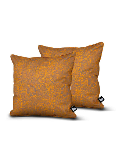 Next B Extreme Lounging Yellow William Morris Outdoor Cushions 2 Pack 43x43cm- Buy online at McGrocer