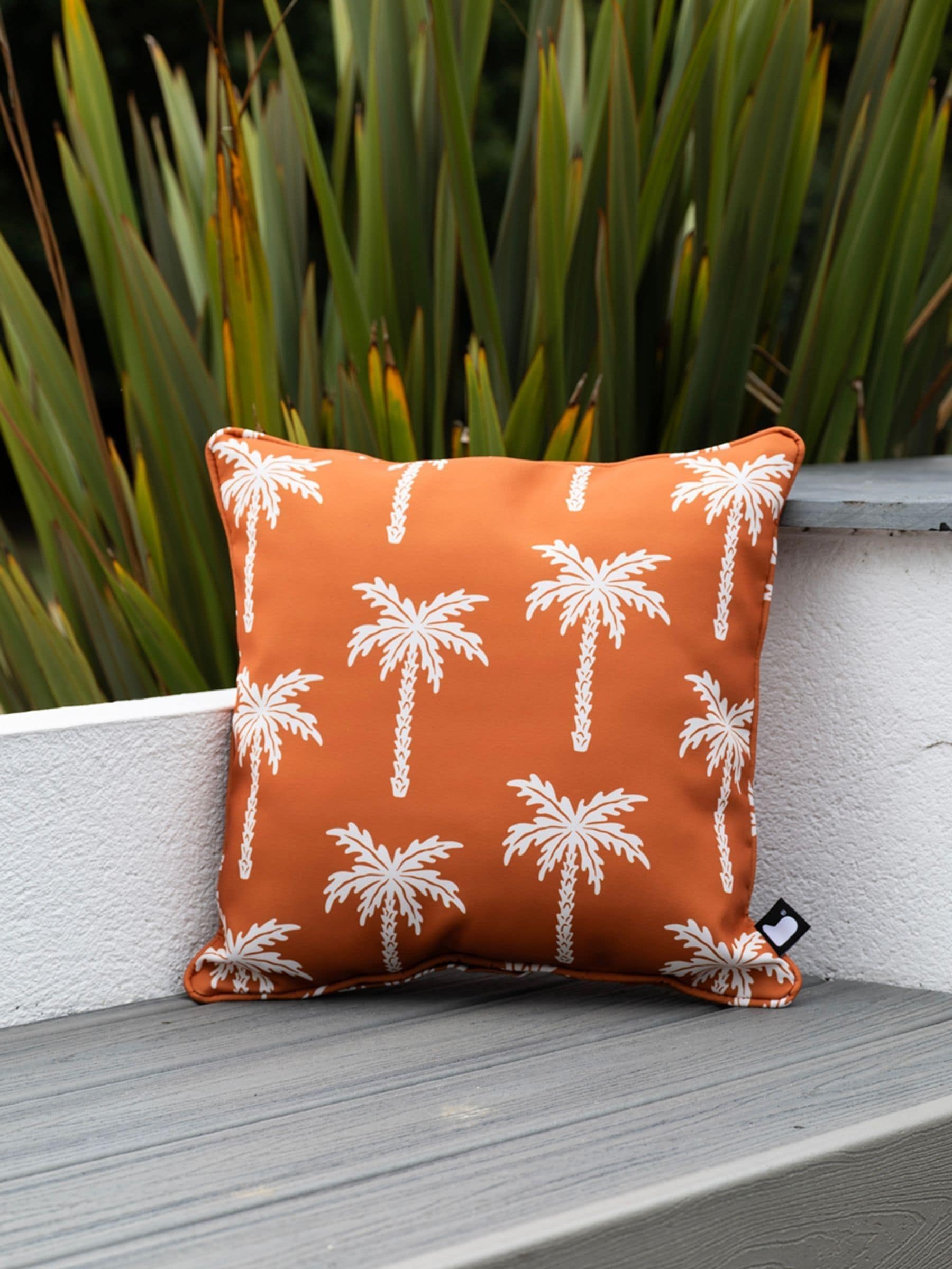 Extreme Lounging rust orange outdoor cushions 2-pack (British brand)
