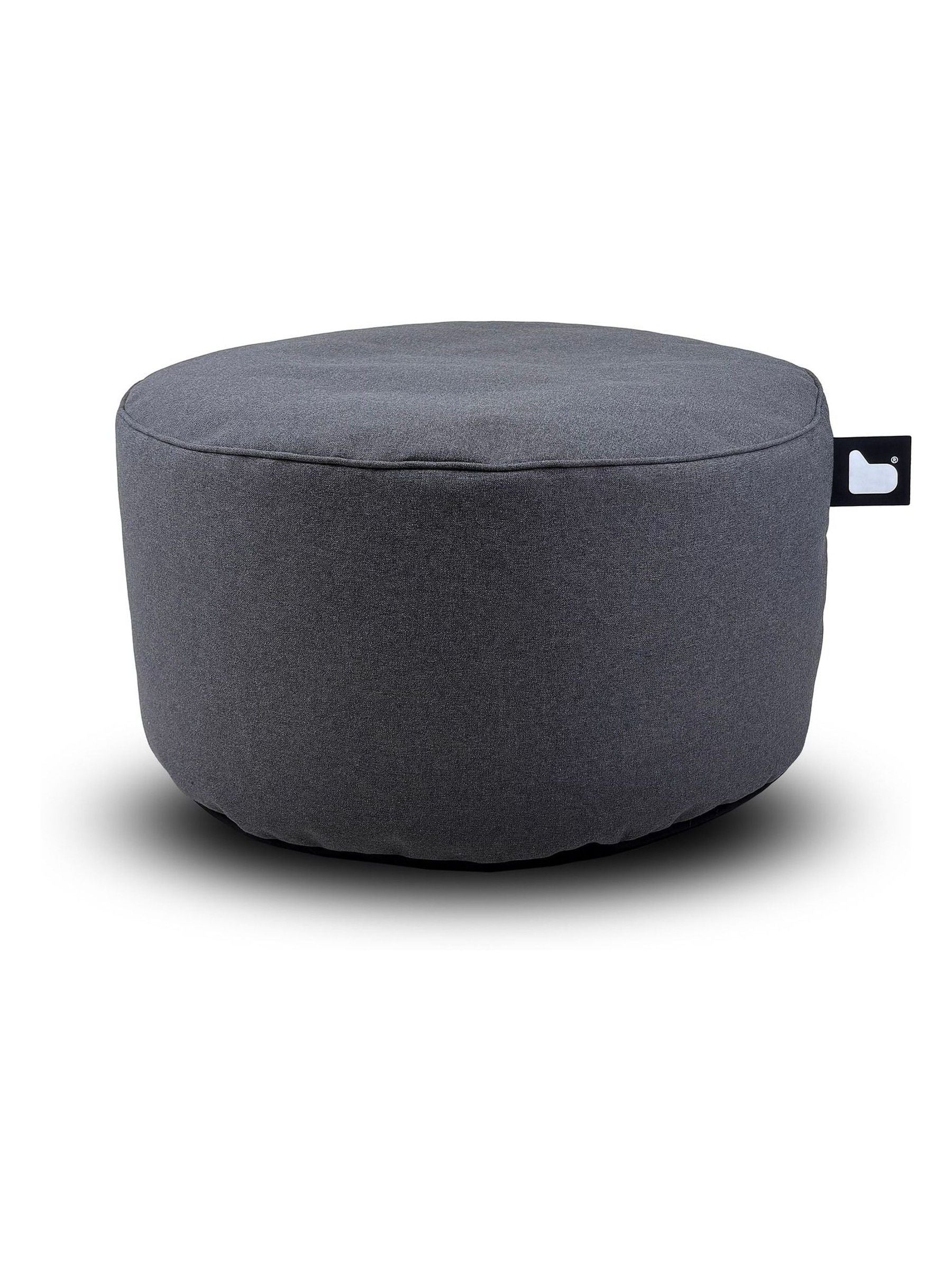Extreme Lounging dark grey outdoor poufe 40cm (British brand)