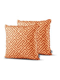 Extreme Lounging orange outdoor cushions 50x50 cm (British brand)