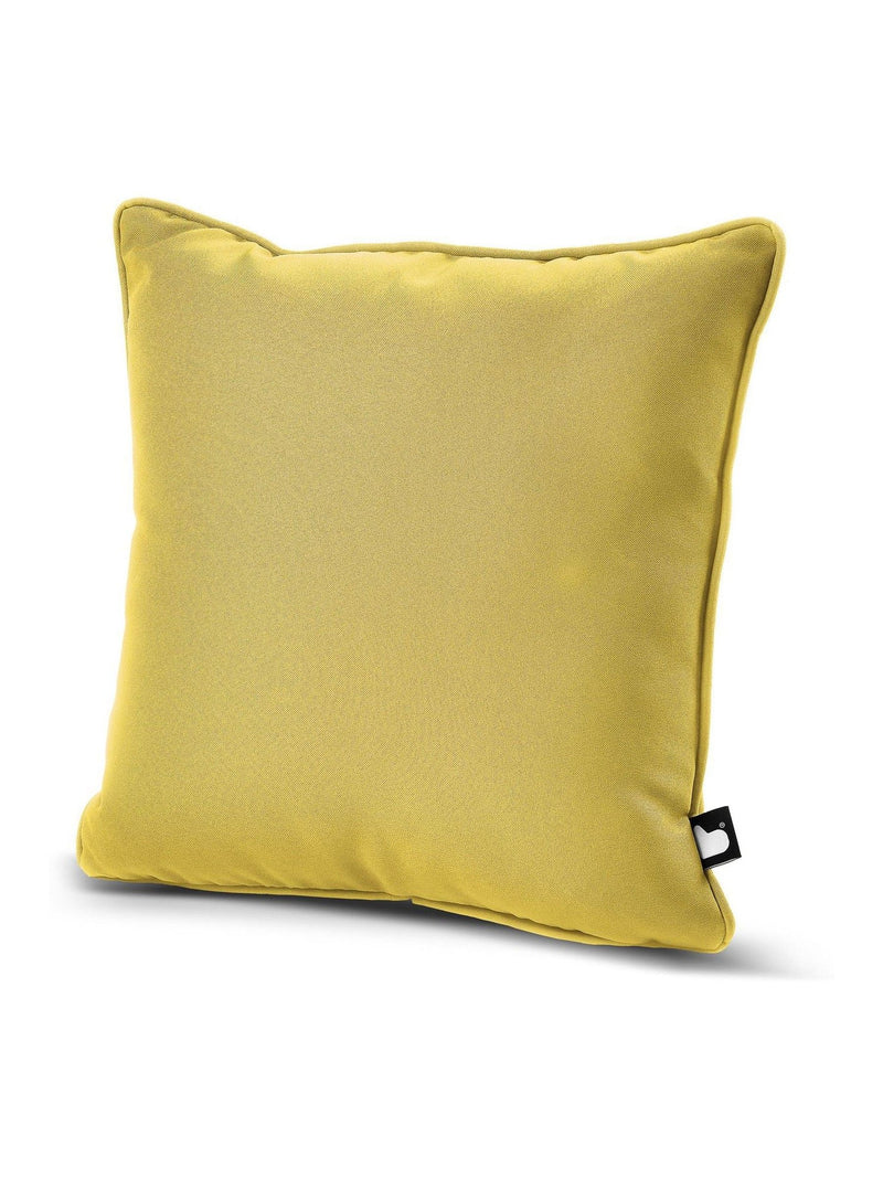 Extreme Lounging outdoor cushions butter yellow 2 pack 43x43cm (British brand)