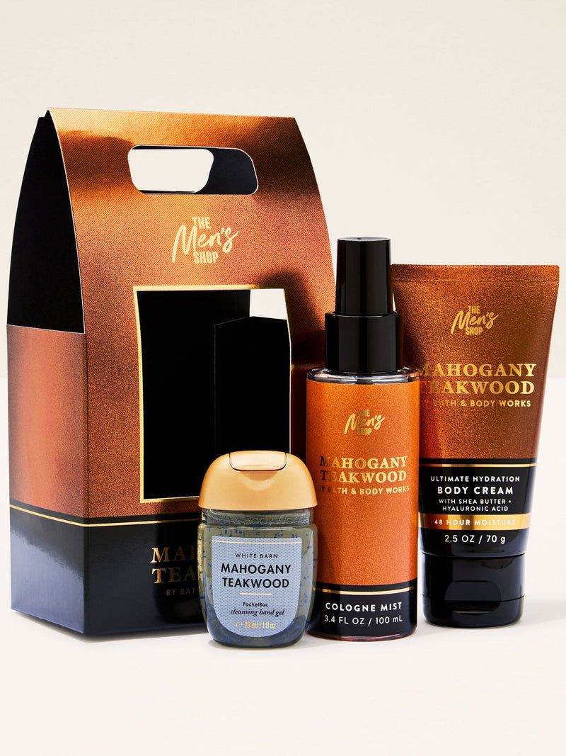 Bath & Body Works Noir Mahogany Teakwood Gift Set