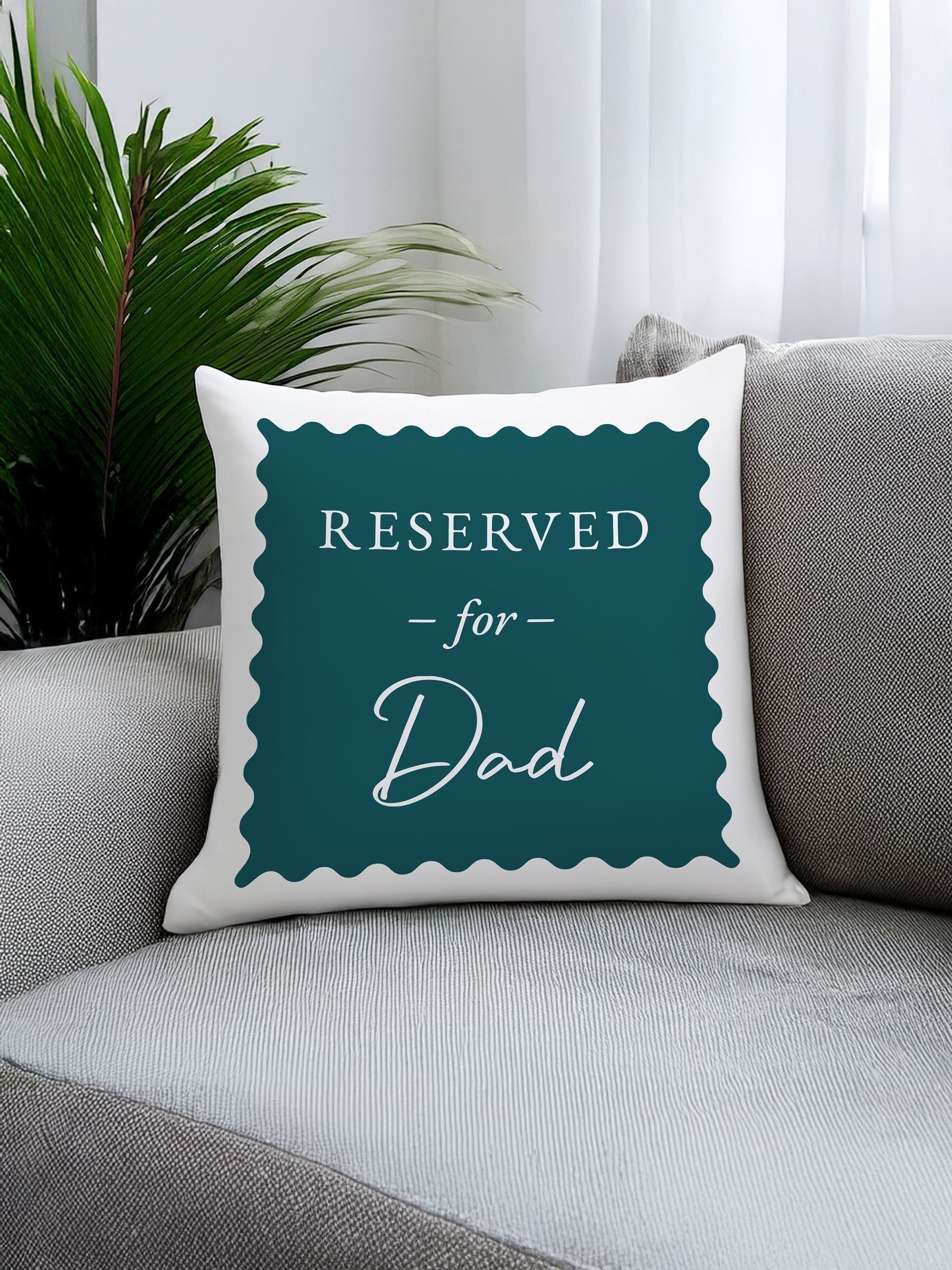 PMC teal blue Reserved For cushion 40x40cm, imported from the UK