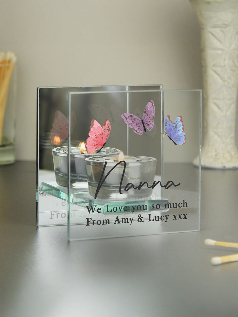 PMC butterfly tealight holder 10cm, imported from the UK