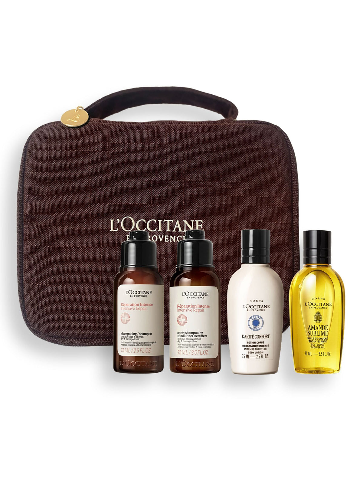 L'Occitane travel collection set 75ml - British product