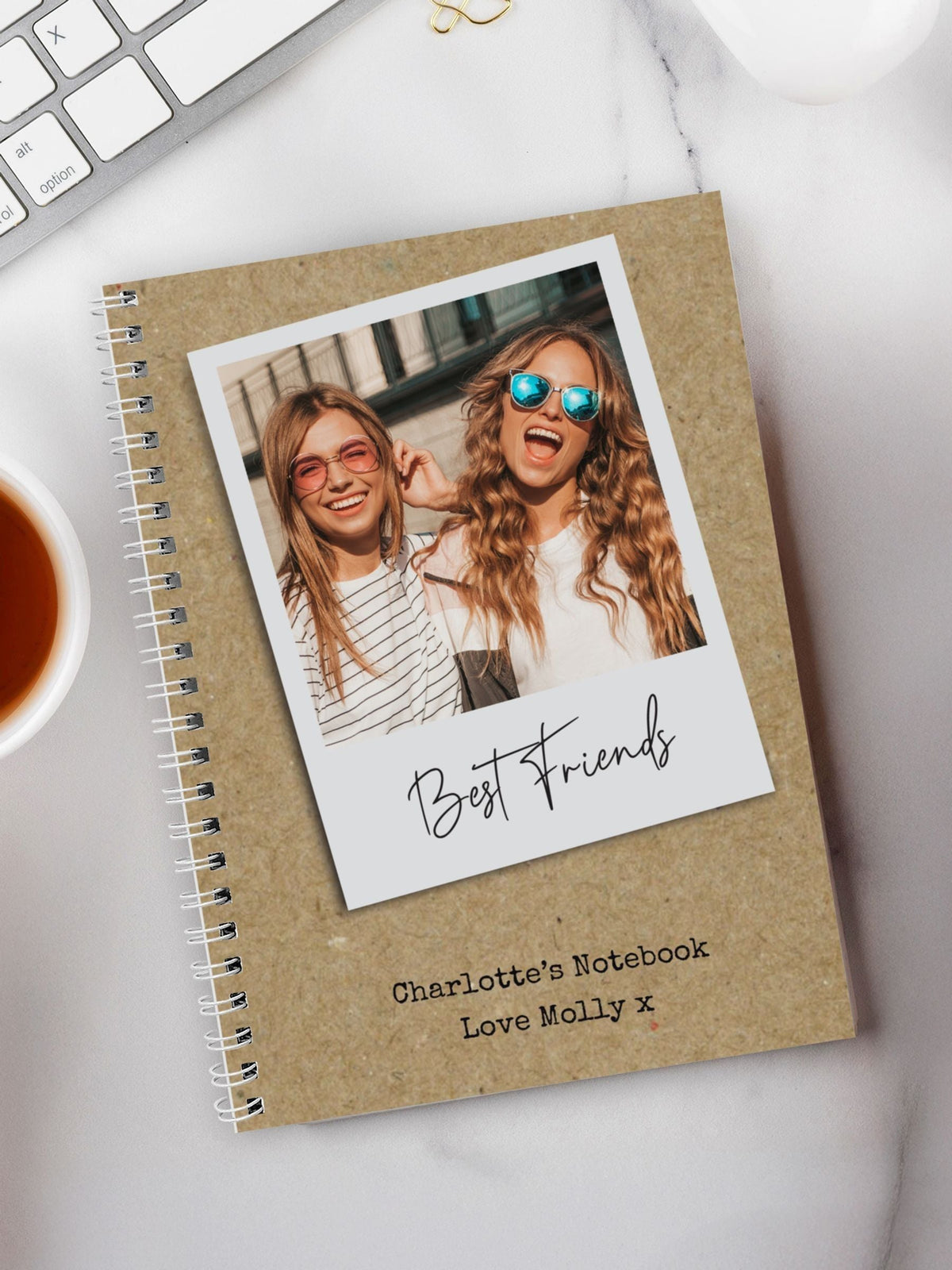PMC personalised photo notebook one size - British product