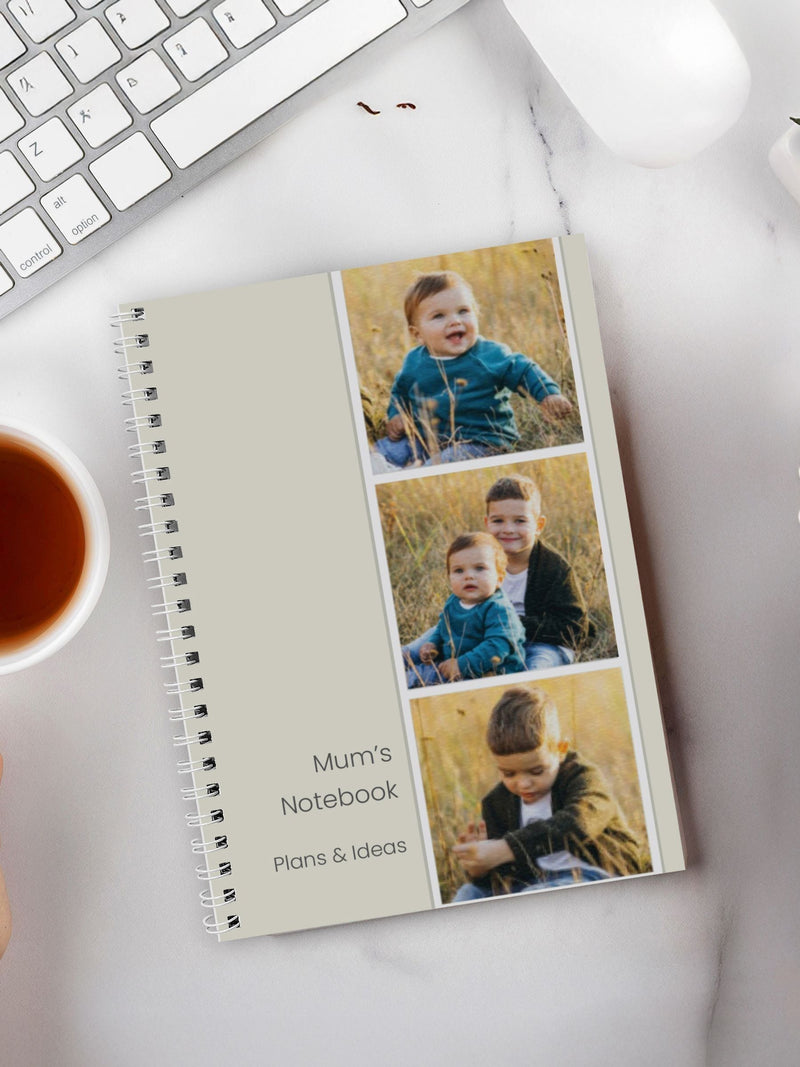 PMC personalised photo notebook A5, imported from the UK