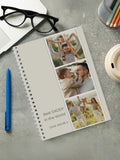 PMC personalised photo notebook A5, imported from the UK