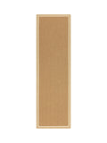 Asiatic Rugs Linen Cream Bordo Herringbone Runner