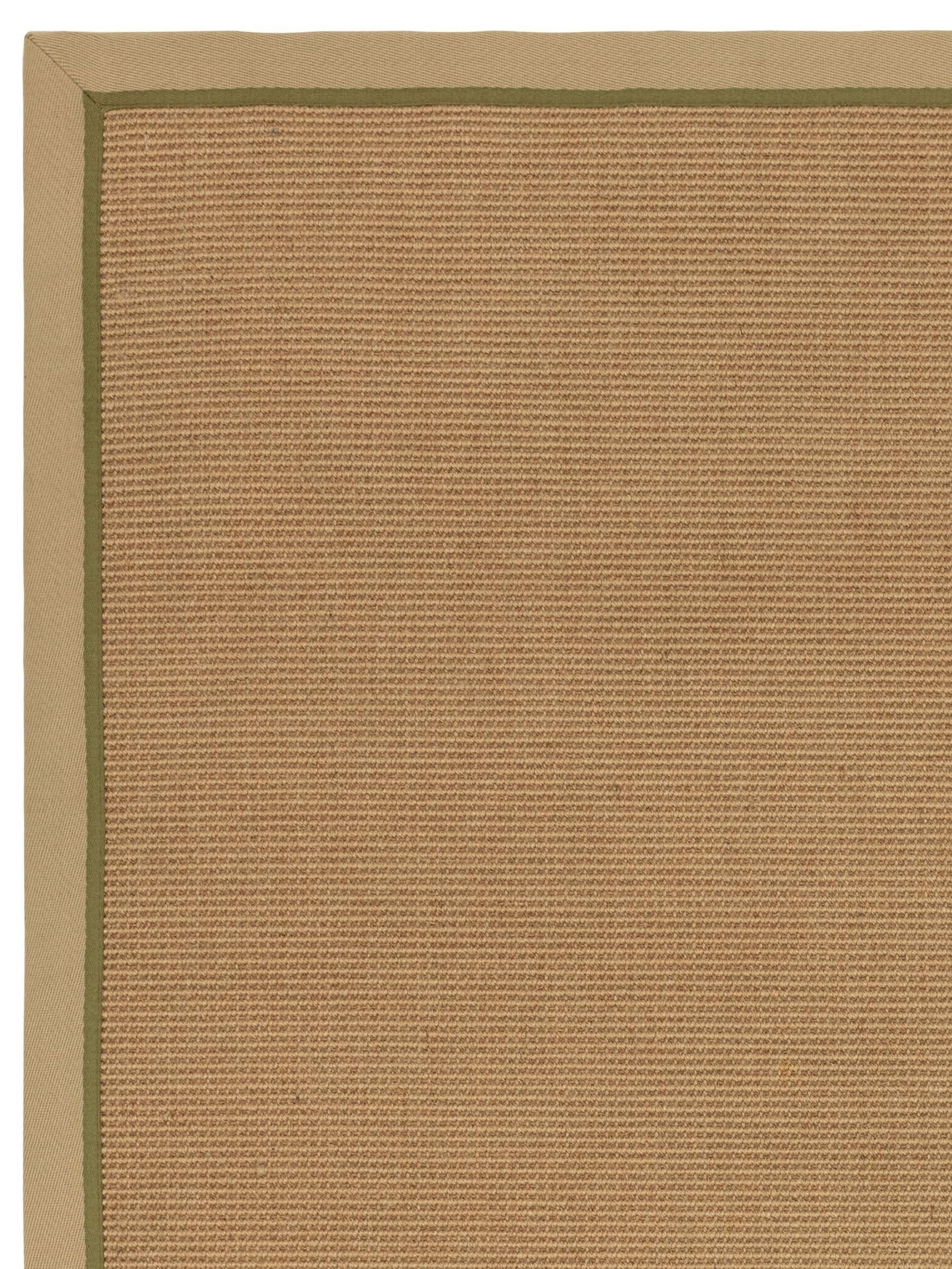 Asiatic Rugs Linen Sage Bordo boucle jute runner (British brand)