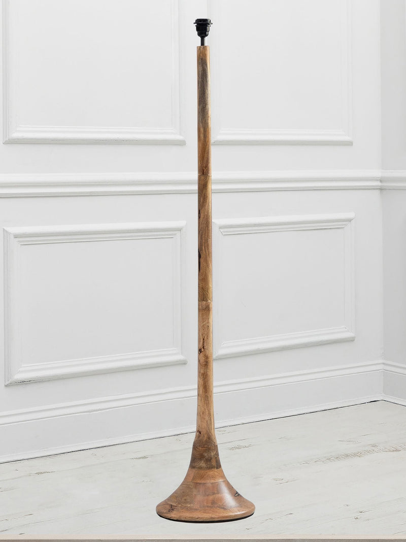 Voyage Maison Kinross floor lamp base in mango wood (British brand)