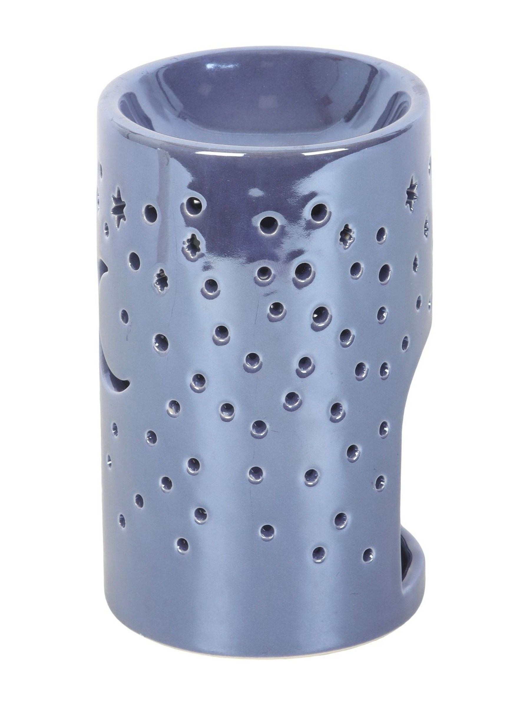 Something Different purple iridescent moon oil burner, imported from the UK