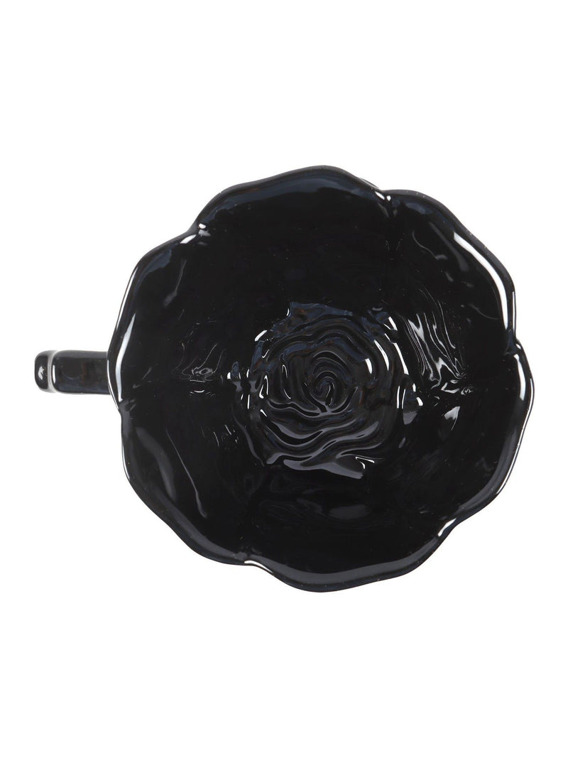 Something Different ceramic rose teacup and saucer, imported from the UK