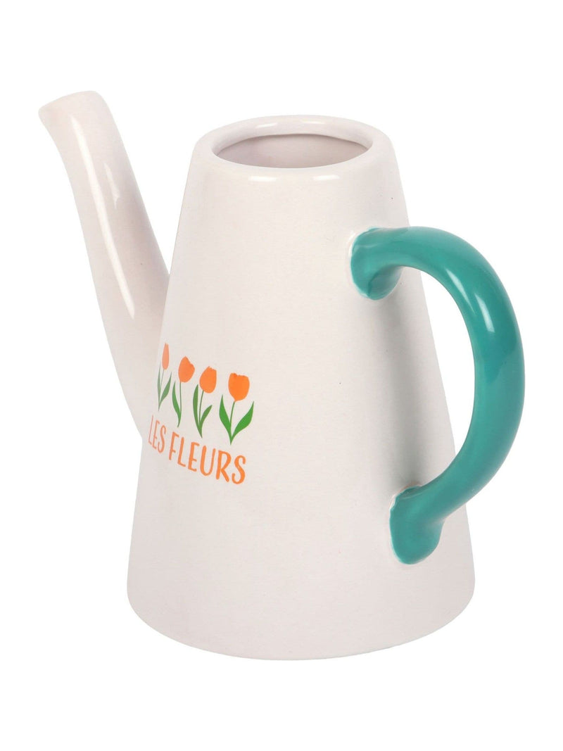 Something Different ceramic watering can Les Fleurs tulip design, UK version