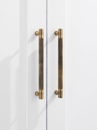 Next Pushka Home Antique Knurled Cabinet Bar Handle- Buy online at McGrocer