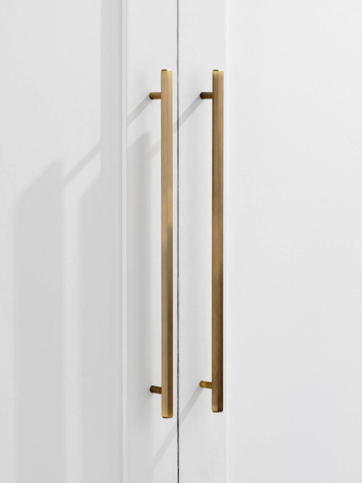 Pushka Home gold hexagonal cabinet handle 450mm (British brand)