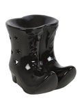 Something Different black witch boots ceramic oil burner - British product