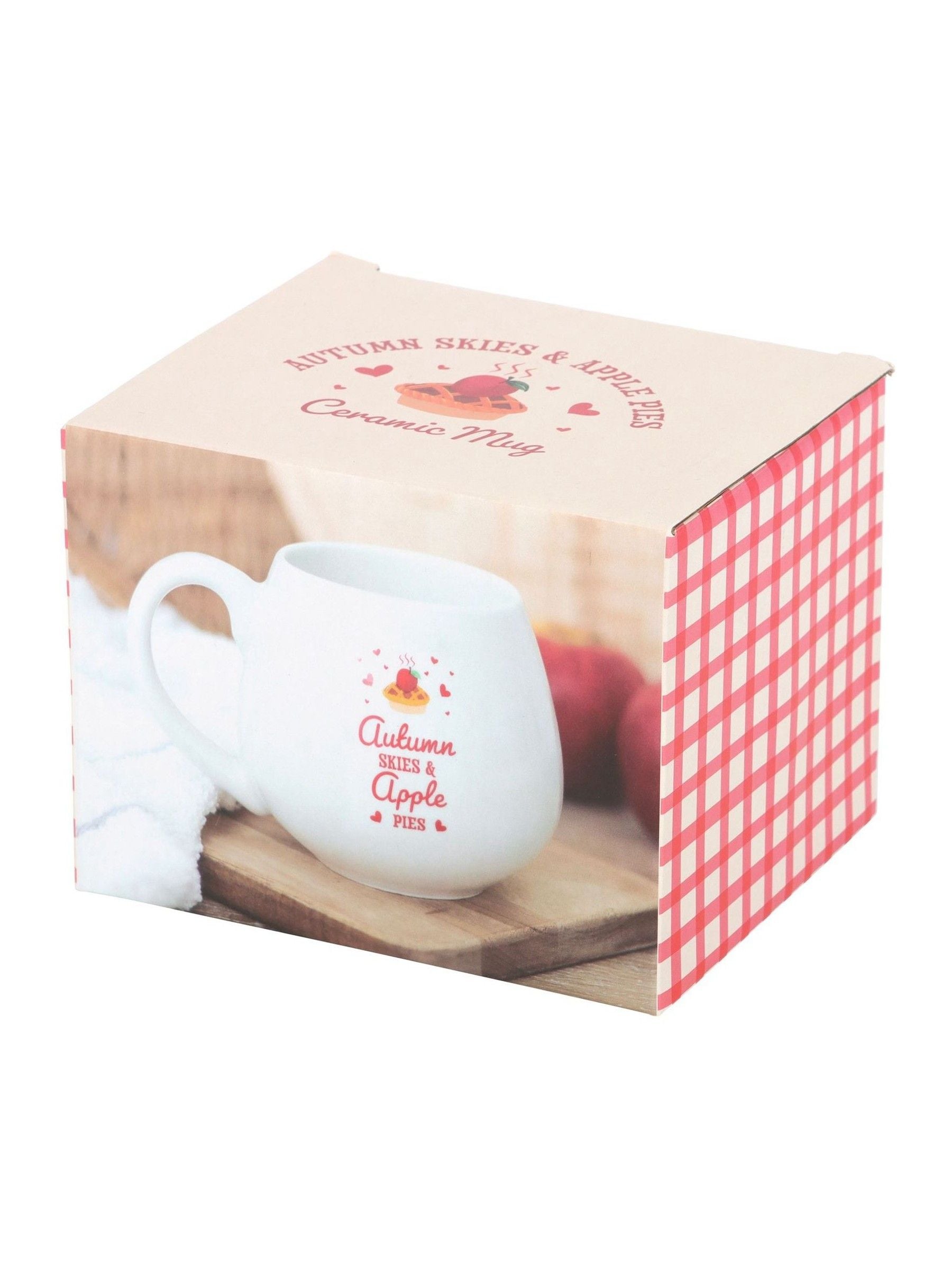 Something Different rounded mug Autumn Skies and Apple Pies 550ml, imported from the UK