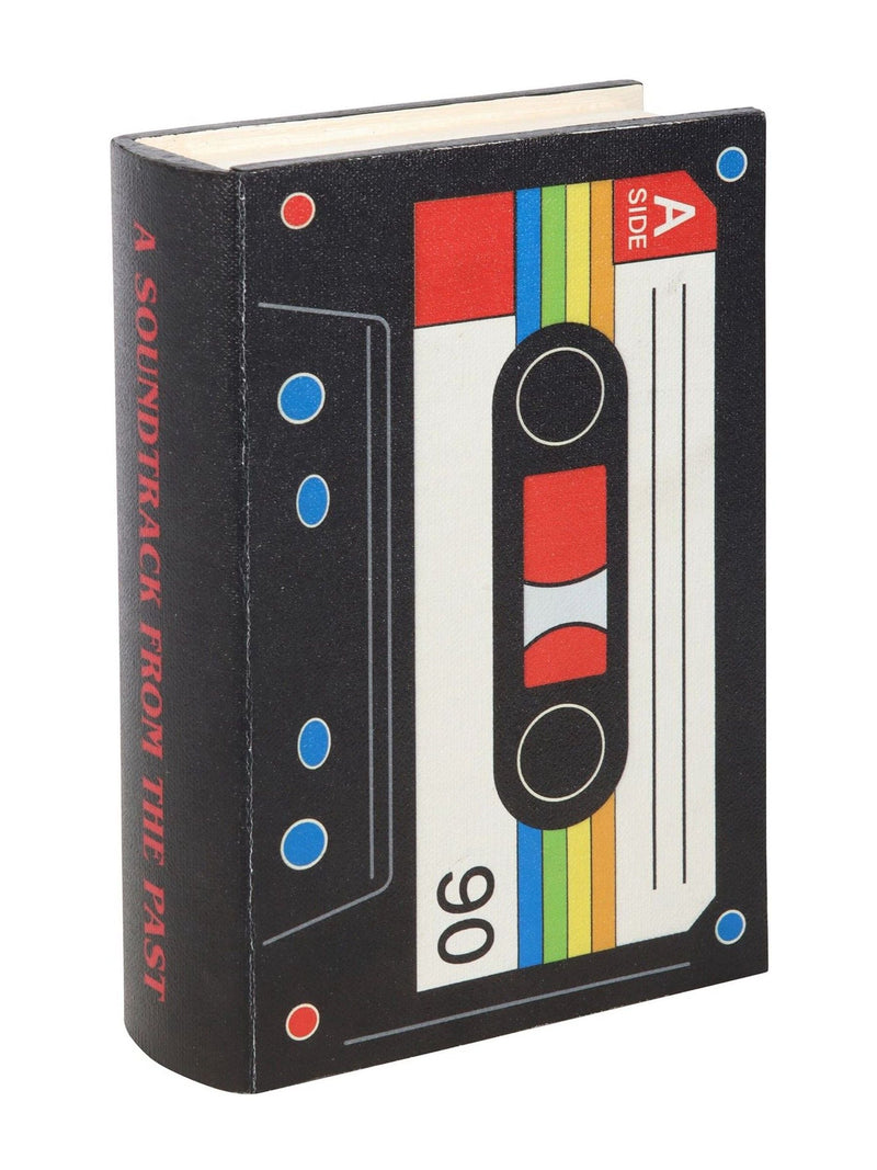 Something Different black retro cassette tape storage box - British product