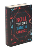 Something Different book-shaped storage box for dice, UK version