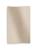 Sand Leuwin made to measure roman blind in natural stripes, imported from the UK