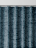 Navy blue plush chenille curtains made to measure - British product