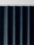 Navy blue chenille curtains made to measure - British product