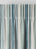 Azure Mordred made to measure blue stripe curtains, UK version