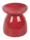 Something Different red sacred heart oil burner ceramic, UK version