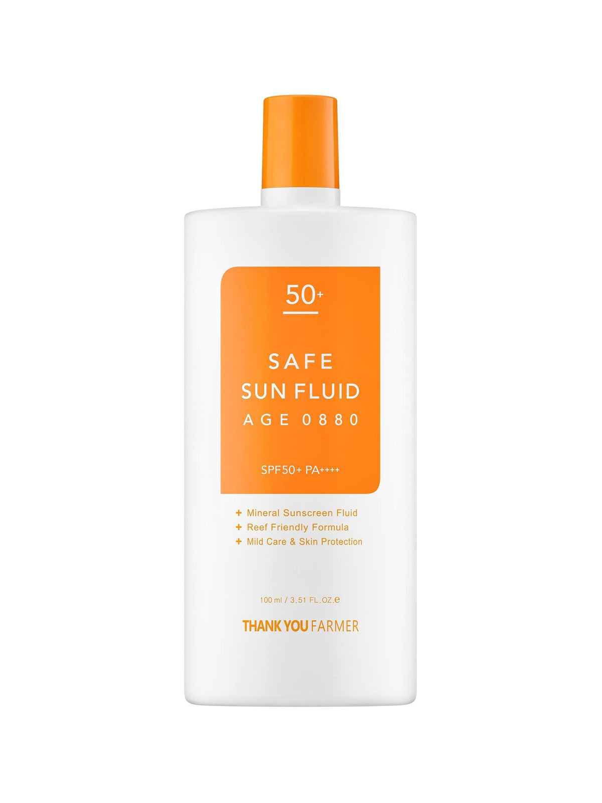 Thank You Farmer Safe Sun Fluid SPF 50+ 100ml, UK version
