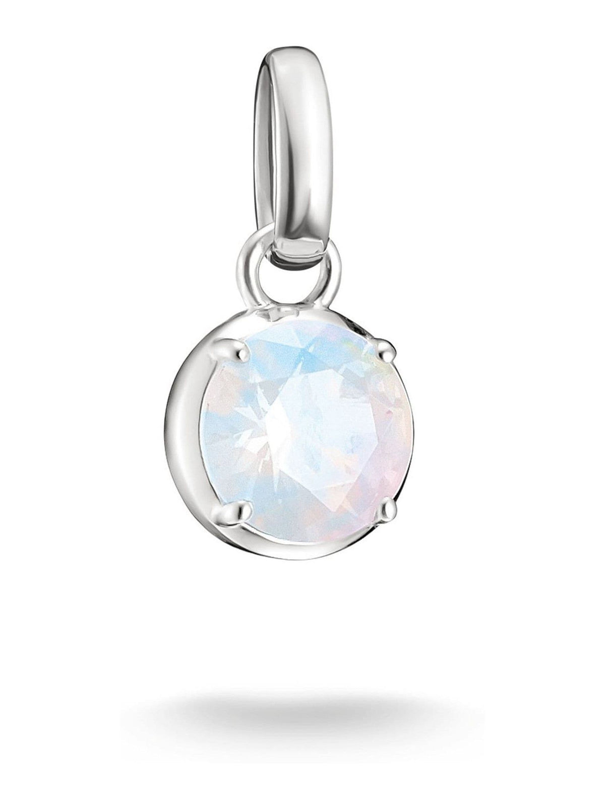 Thomas Sabo June birthstone charm white opal-look stone (British brand)