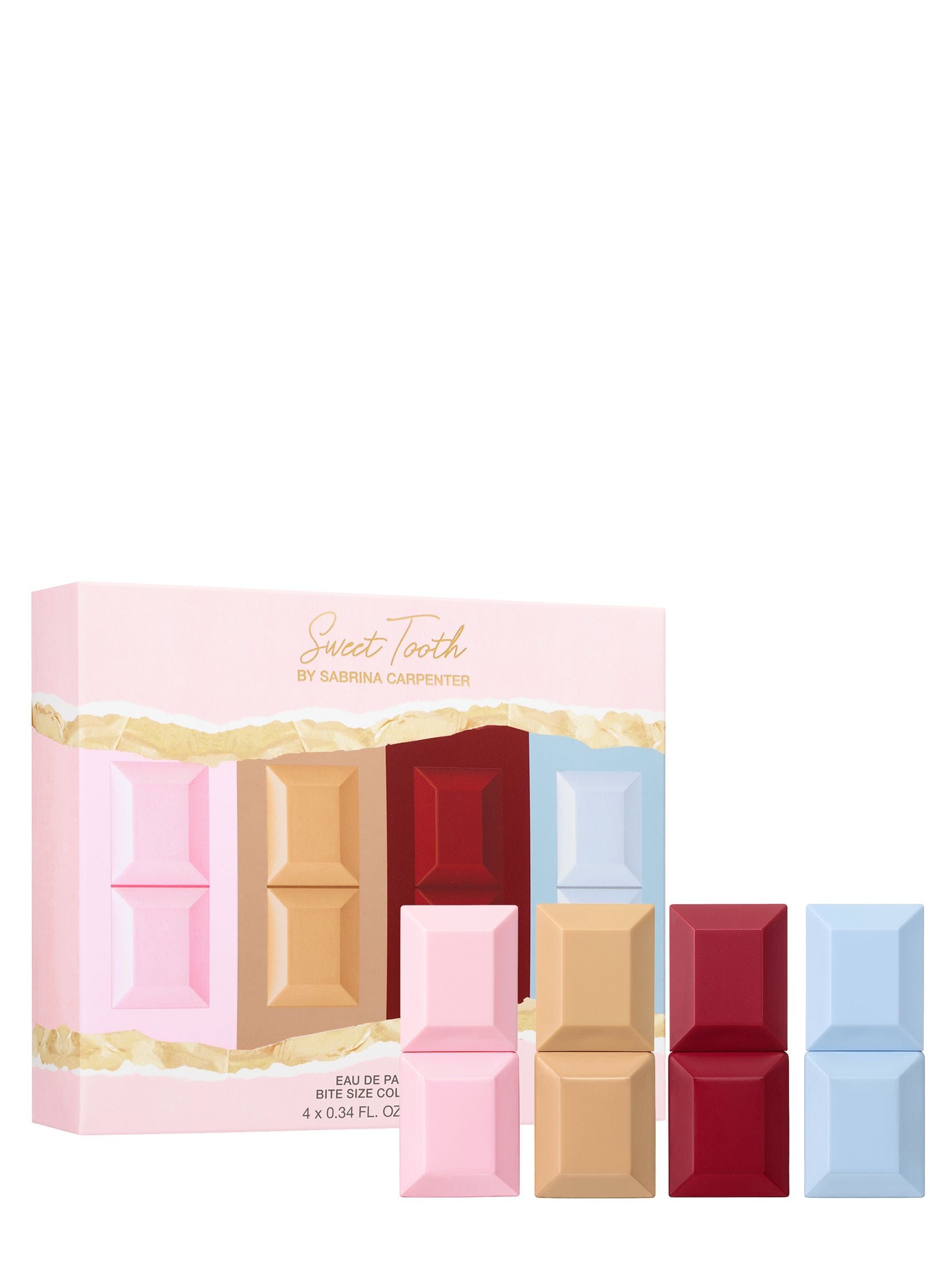 Sabrina Carpenter fragrance gift set bite size 4 x 10ml, UK version