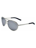 Storm London silver Patroclus teardrop aviator sunglasses, imported from the UK