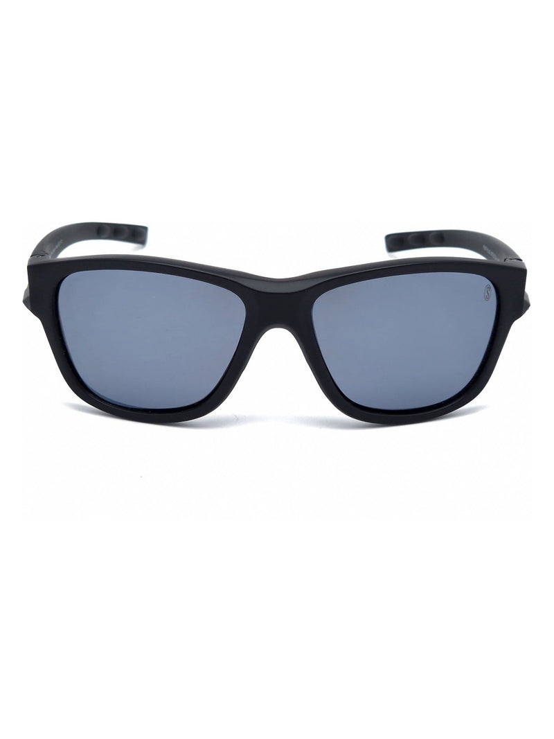 Storm black polarised wrap sunglasses, imported from the UK