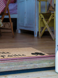 Artsy Mats doormat Natural Black Cead Mile Failte 60x40cm (British brand)
