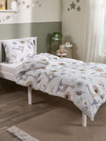 Slumberdown animal print coverless kids duvet single (British brand)