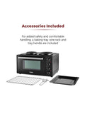Tower mini oven black 32 litre, UK version