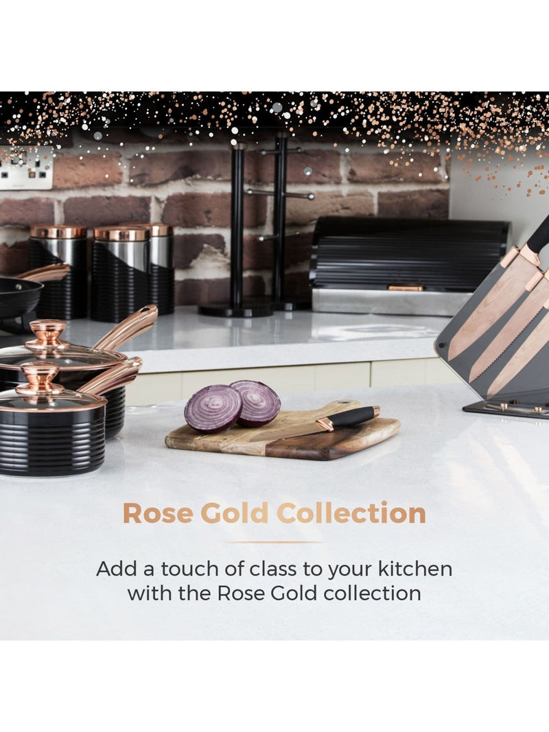 Tower rose gold slow cooker 6.5L stainless steel, UK version