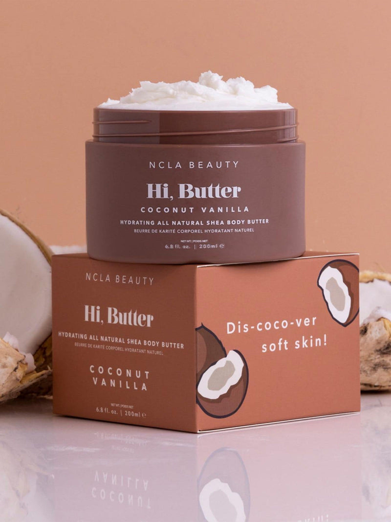 NCLA Beauty coconut vanilla body butter 200ml (British brand)